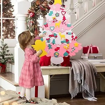 DIY Charming Felt Christmas Tree