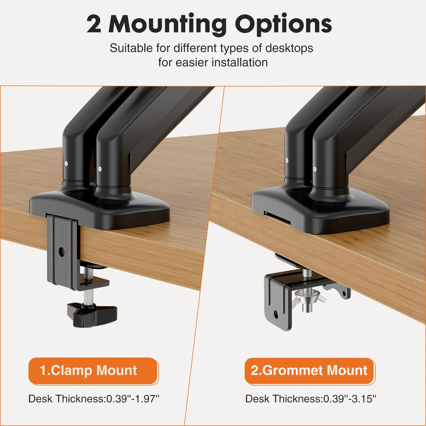 32 Inch Dual-Screen Monitor Stand