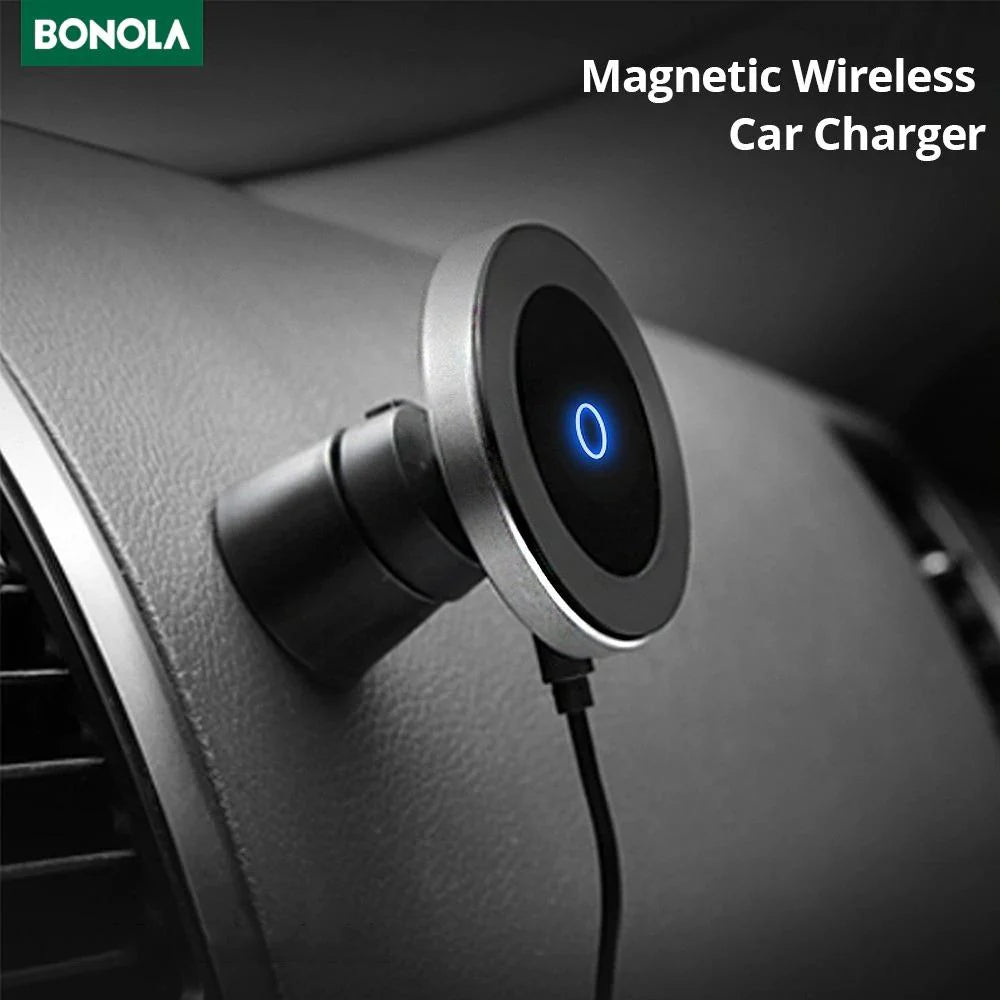 Fast Wireless Charger with Magnetic Phone Holder