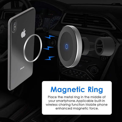 Fast Wireless Charger with Magnetic Phone Holder