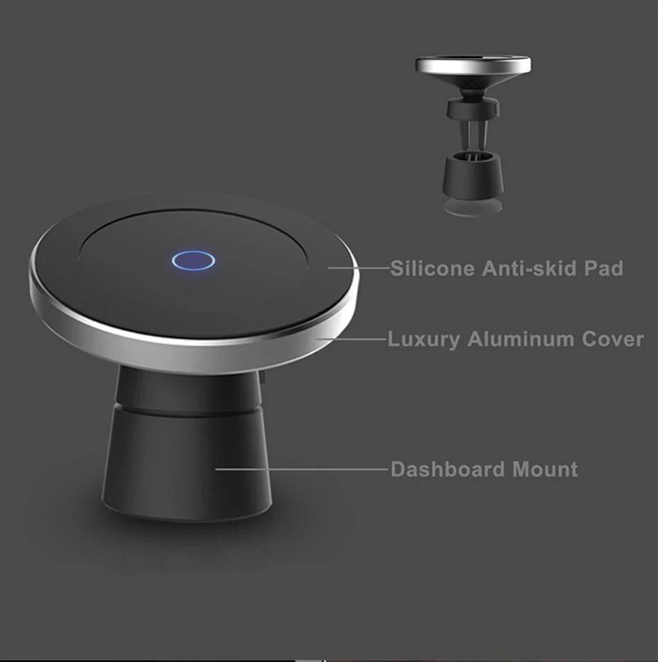 Fast Wireless Charger with Magnetic Phone Holder