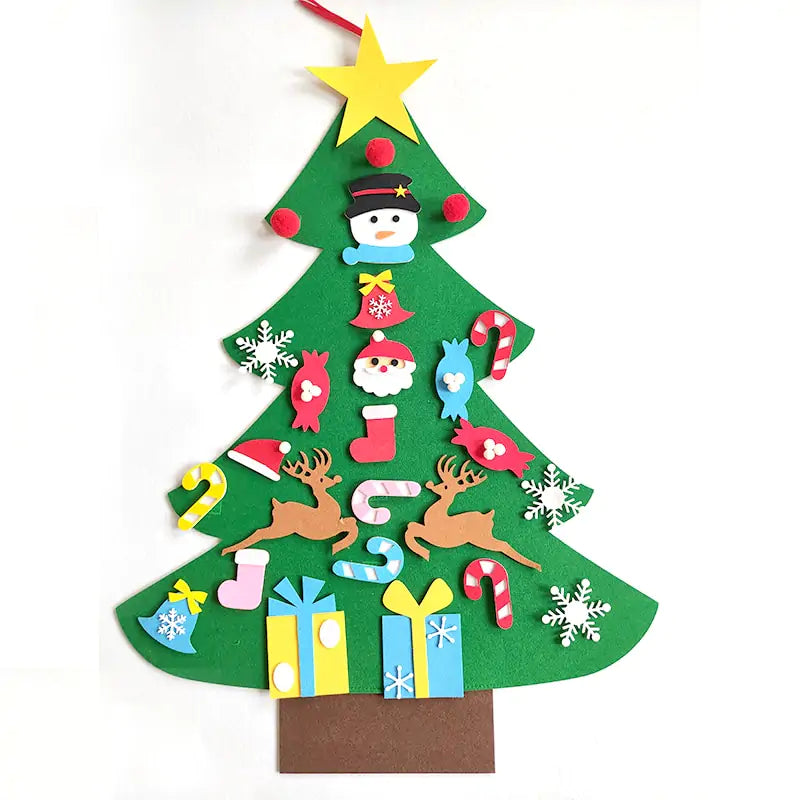 DIY Charming Felt Christmas Tree