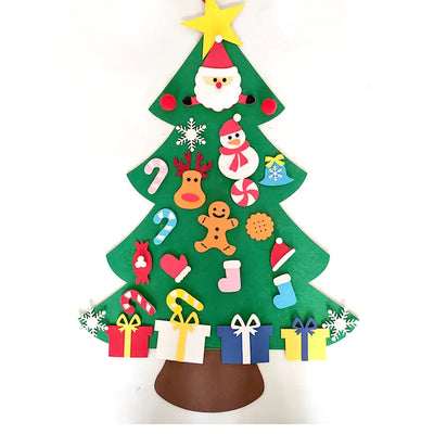 DIY Charming Felt Christmas Tree